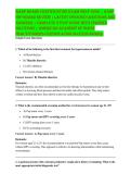 AANP FAMILY NURSE PRACTITIONER BOARD EXAM 2026 &vert; LATEST VERIFIED QUESTIONS&comma; DETAILED ANSWERS & FULL STUDY GUIDE FOR NP CERTIFICATION