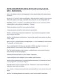 Safety and Infection Control Review for CAN &vert;&vert; RATED 100&percnt; ACCURATE&period;