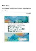 TEST BANK&lowbar;&lowbar;Davis Advantage for Townsend's Essentials of Psychiatric Mental Health Nursing 10th Edition by Karyn I&period; Morgan &comma; ISBN&colon; 9781719651608 &vert;All Chapters Included&vert; Guide A&plus;