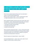 LARE Exam 4 COMPLETE EXAM LATEST VERSION 2026-2027 QUESTIONS AND 100- Verified ANSWERS