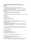 care management 303 review questions &vert;&vert; Correctly Solved&period;