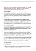WGU D091 AAN1 TASK 3&colon; ANALYZING ART MATERIAL DEPLETION & PROPOSED TRACKING SYSTEM &vert; 2026 UPDATE &vert; 100&percnt; CORRECT