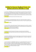 Certified Pool Operator Handbook Practice Test &ndash; 2025&ndash;2026 &ndash; Complete Questions and Answers &lpar;A&plus; Grade&rpar;