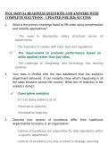 WGU D435 OA READINESS QUESTIONS AND ANSWERS WITH COMPLETE SOLUTIONS &ndash; UPDATED FOR 2026 SUCCESS