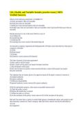 Life&comma; Health&comma; and Variable Annuity practice exam &vert;&vert; 100&percnt; Verified Answers&period;