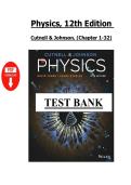 Physics Test Bank 12th Edition &lpar;PDF&rpar; &ndash; Cutnell