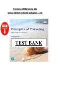 Principles of Marketing Test Bank 19th Edition Global &lpar;PDF&rpar; &ndash; Kotler