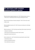 PACKAGE DEAL &colon; BIT 3414  EXAM 