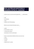  NCM 118 PRELIM QUESTIONS N ANSWERS RATED A&plus; 2025&sol;2026