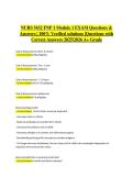 NURS 5432 FNP 1 Module 1 Exam &ndash; 2025&ndash;2026 &ndash; Complete Questions and Verified Answers &lpar;A&plus; Grade&rpar;