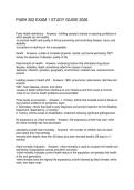 PUBH 302 EXAM 1 STUDY GUIDE 2026