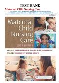 Maternal Child Nursing Care Test Bank 6th Edition &vert; Perry&comma; Hockenberry et al&period;