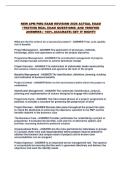 NEW APM PMQ EXAM REVISION 2026 ACTUAL EXAM &lpar;TESTING REAL EXAM QUESTIONS&rpar; AND VERIFIED ANSWERS &lpar; 100&percnt; ACCURATE&rpar; GET IT RIGHT&excl;&excl;