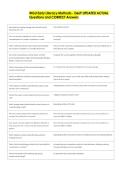WGU Early Literacy Methods - D669 UPDATED ACTUAL  Questions and CORRECT Answers