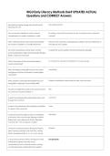 WGU Early Literacy Methods D669 UPDATED ACTUAL  Questions and CORRECT Answers 