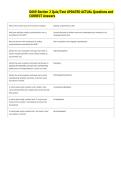 D669 Section 2 Quiz&sol;Test UPDATED ACTUAL Questions and  CORRECT Answers 