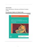 Test Bank For Leifer&rsquo;s Introduction to Maternity and Pediatric Nursing in Canada 1st Edition ISBN 978-1771722049