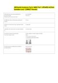 300 Dental Anatomy Facts&colon; NBDE Part 1 UPDATED ACTUAL  Questions and  CORRECT Answers 