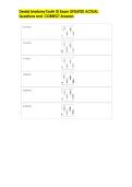 Dental Anatomy Tooth ID Exam UPDATED ACTUAL  Questions and  CORRECT Answers