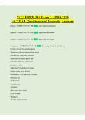 VCU H&Rcy;&IEcy;&KHcy; 353 Exam 2 UPDATED ACTUAL Questions and Accurate Answers