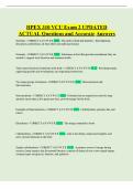 H&Rcy;&IEcy;&KHcy; 310 VCU Exam 2 UPDATED ACTUAL Questions and Accurate Answers