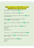 H&Rcy;&IEcy;&KHcy; 310 Exam 1 UPDATED ACTUAL Questions and Accurate Answers