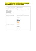 NBDE II Prosthodontics&colon; Fixed Prosthodontics UPDATED  ACTUAL Questions and  CORRECT Answers 