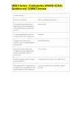 NBDE II Review - Prosthodontics UPDATED ACTUAL  Questions and  CORRECT Answers
