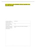 hprs 3320 final review UPDATED ACTUAL Questions and Accurate Answers