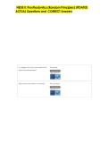 NBDE II&colon; Prosthodontics &lpar;Random Principles&rpar; UPDATED  ACTUAL Questions and  CORRECT Answers