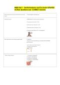 NBDE Part 1 - Dental Anatomy and Occlusion UPDATED  ACTUAL Questions and  CORRECT Answers