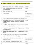 IEC Midterm 1 UPDATED ACTUAL Questions and Accurate Answers