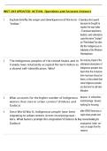 INST 203 UPDATED ACTUAL Questions and Accurate Answers