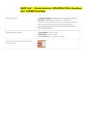 NBDE Part 1 - Dental Anatomy UPDATED ACTUAL Questions  and  CORRECT Answers