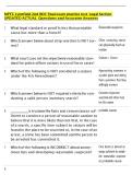 MPTC Lynnfield 2nd ROC final exam practice test- Legal Section UPDATED ACTUAL Questions and Accuratre Answers