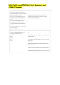 NBDE Part 2 App UPDATED ACTUAL Questions and   CORRECT Answers