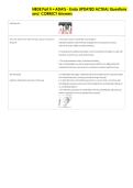 NBDE Part II &plus; ADATs - Endo UPDATED ACTUAL Questions  and  CORRECT Answers