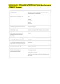  NBDHE MOST COMMON UPDATED ACTUAL Questions and   CORRECT Answers