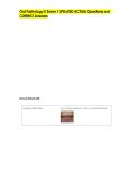 Oral Pathology II Exam 1 UPDATED ACTUAL Questions and   CORRECT Answers