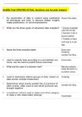 mis2502 Final UPDATED ACTUAL Questions and Accurate Answers