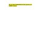NR 222 FINAL EXAMUPDATED ACTUAL Questions and  CORRECT Answers 