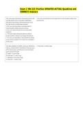 Exam 2 NR-222 Practice UPDATED ACTUAL Questions and  CORRECT Answers 