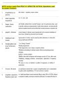 NPTE review cards Post PEAT &num;1 UPDATED ACTUAL Questions and Accurate Answers