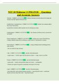 NST 10 Midterm 1 UPDATED Questions and Accurate Answers