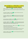 NST 10 Midterm 1 UPDATED ACTUAL Questions and Accurate Answers