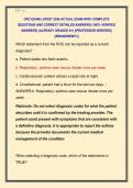 CRC EXAM LATEST 2026 ACTUAL EXAM WITH COMPLETE  QUESTIONS AND CORRECT DETAILED ANSWERS &lpar;100&percnt; VERIFIED  ANSWERS&rpar; &vert;ALREADY GRADED A&plus;&vert; &vert;&vert;PROFESSOR VERIFIED&vert;&vert;  &vert;&vert;BRANDNEW&excl;&excl;&excl;&vert;&vert; 
