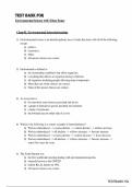 Test Bank for Environmental Science&colon; A Global Concern 16th Edition Cunningham &comma; MCQ & Answer Key All Chapters 1-25&vert; Newest Edition 