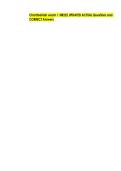 Chamberlain exam 1 NR222 UPDATED ACTUAL Questions and  CORRECT Answers