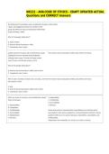 NR222 - ANA CODE OF ETHICS - EDAPT UPDATED ACTUAL  Questions and CORRECT Answers 