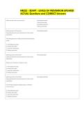 NR222 - EDAPT - LEVELS OF PREVENTION UPDATED  ACTUAL Questions and CORRECT Answers 